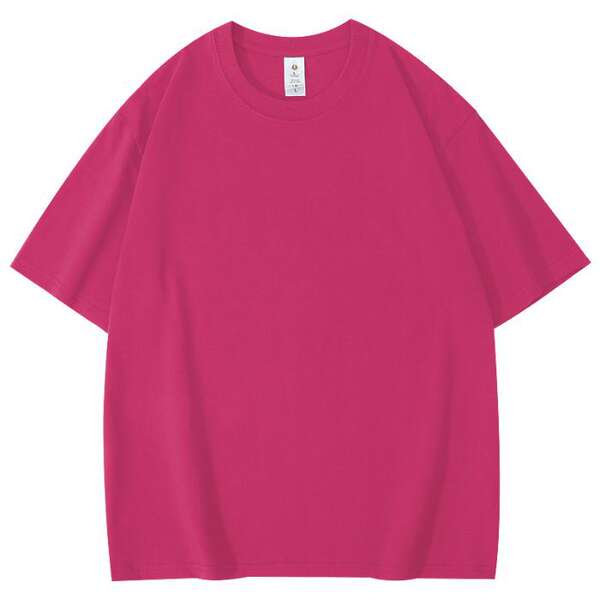 T-shirt de algodão curto personalizado padrão de logotipo de roupa de trabalho de casaco de algodão 220 gramas transfronteiriço comércio exterior atacado