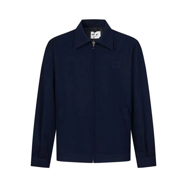 Vestido de casaco de 25 FW original da MIU para homens e mulheres
