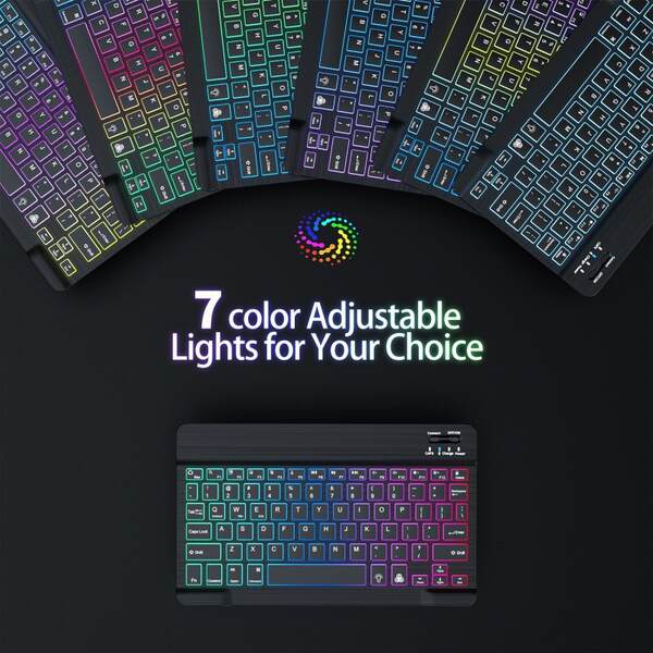 Bluetooth teclado celular tablet computador portátil universal teclado sem fio mouse kit para iPad Huawei Mi