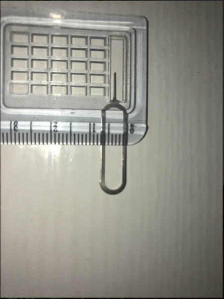 Pino de Remoção de Cartão SIM