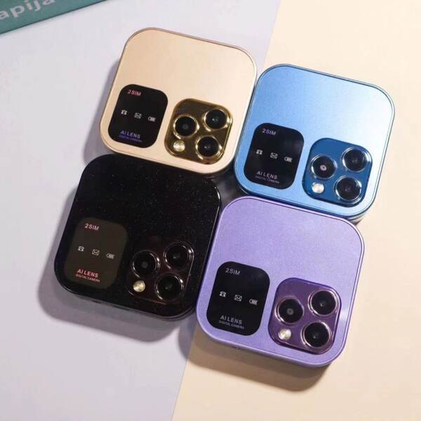 Novo celular transfronteiriço i16 pro duplo cartão para celular não-smartphone duplo celular Bluetooth fold pequeno celular