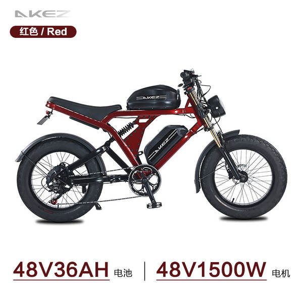 Estados Unidos Overseas Warehouse 20 centímetros recém-construído motor elétrico de lítio 48v / 52v de alumínio de liga de neve e montanha motocicleta off-road