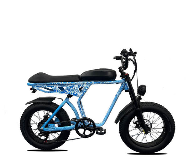 Fornecimento transfronteiriço de motores de 20 polegadas para carros de neve e motores para bicicletas com frenagem dianteira e traseira com bateria de lítio de 48V