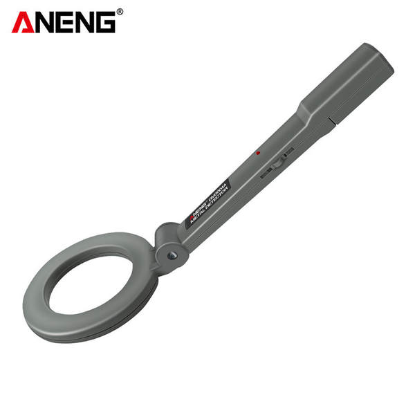Detector de metal manual de alta sensibilidade pequeno detector de segurança de campo móvel detecção ao ar livre instrumentos de detecção de varredura