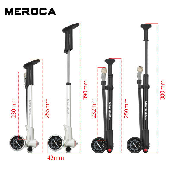 MEROCA bicicletas de alta pressão com válvula de ar de montanha dianteira e traseira de pneus de cortiça portátil com bomba de ar comum com válvula de desgaste