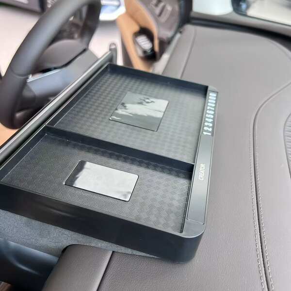 Aplicável a Pequeno Mitsubishi Peugeot Zero Run Biady Tencent Car Screen atrás da caixa de papel de toalha ETC