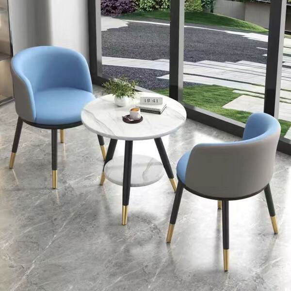 Balcão Cadeiras de mesa de lazer Red Red Red simples barato moda cadeira de vento nórdica cadeira de mesa moderna combinação kit transfronteiriço