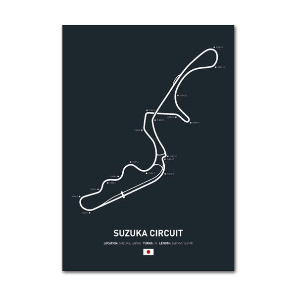 Nível 1 equação Imola Monaco circuito de circuito de vela pintura estética carros de corrida casa decoração pulverização core pintura