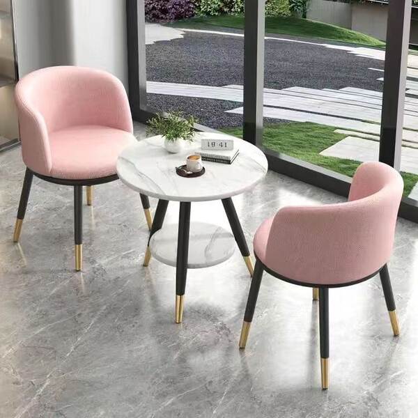 Balcão Cadeiras de mesa de lazer Red Red Red simples barato moda cadeira de vento nórdica cadeira de mesa moderna combinação kit transfronteiriço