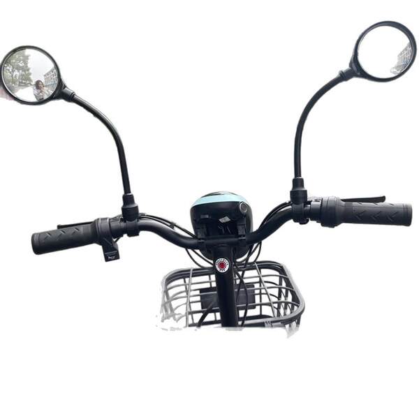 Lentes traseiras para bicicletas elétricas sem instalação de lentes traseiras flexíveis podem ser ajustados para aumentar o comprimento da barra
