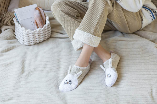 Meias de Inverno Antiderrapantes Femininas