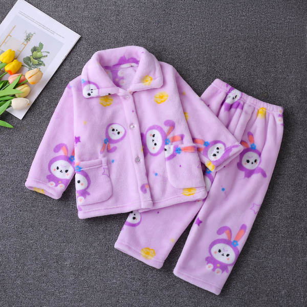 Pijama de flanela para criança