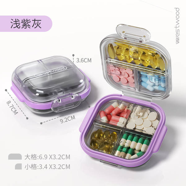 Caixa de Medicamentos Portátil