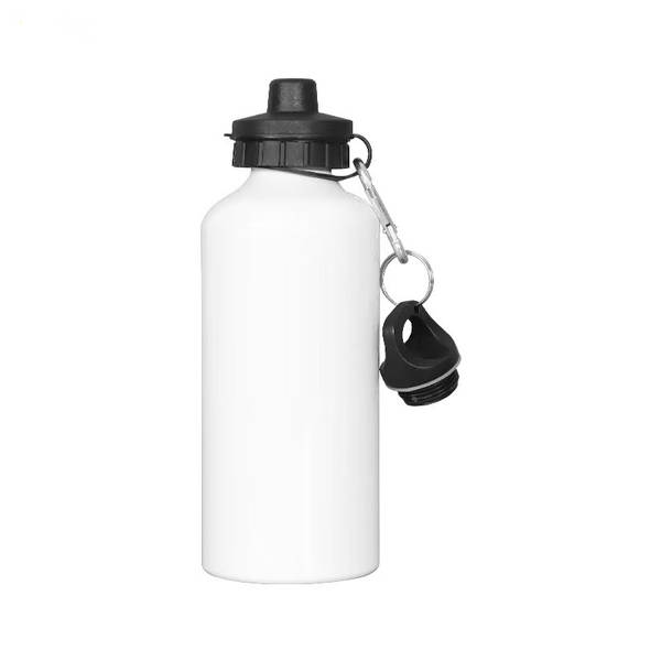 Cozinha de água do esporte da impressão térmica DIY pode ser impressa com aquecimento térmico de revestimento branco do esporte de viagens ao ar livre de alumínio
