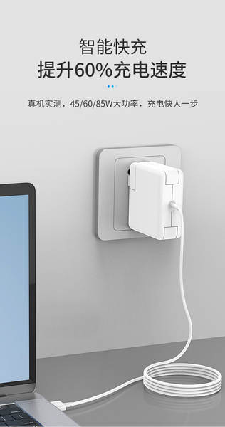 Aplicável para Apple Laptop Power 29W 45W 60W 85W 87W 96W 140W Carregador