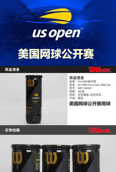 Wilson Will vence US Open com bola de treino