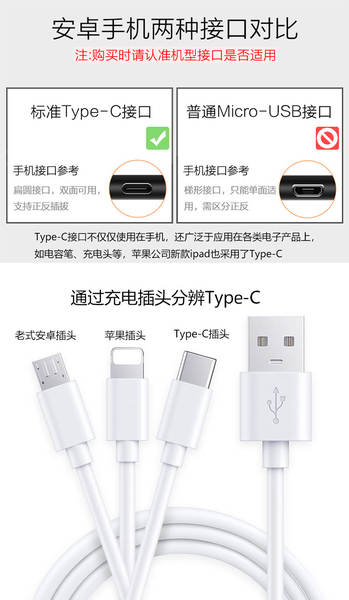 Tipec telemóvel silicone à prova de pó para Android C porta de carregamento Huawei Honor Oppo Xiaomi Vivo