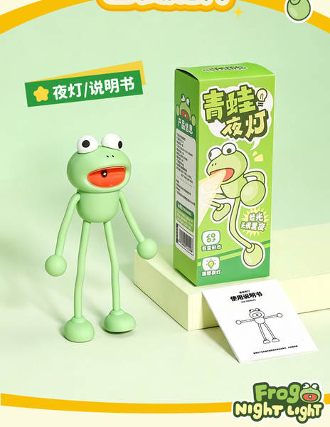Novos presentes criativos com lâmpadas noturnas decoradas com mini-reposição de celular bonita