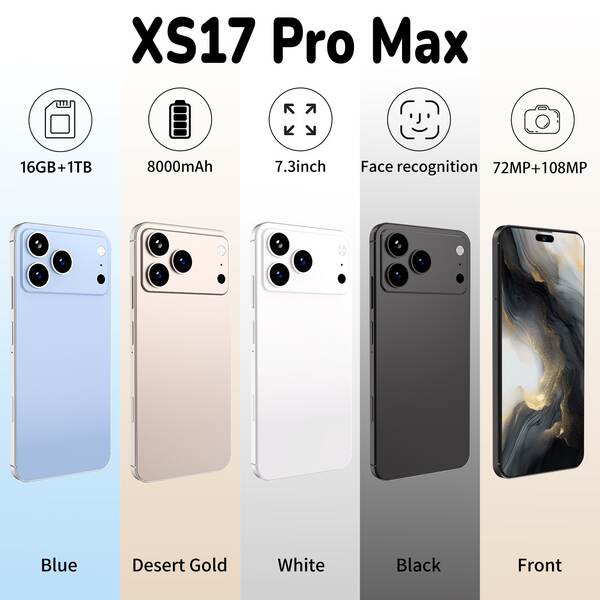 Cugo Cross Border Phone XS17 Pro Max Cross Border Mobile Global Edition 3+64GB ecrã 7.3