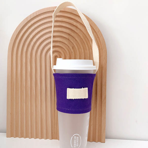 Bolsa de Tecido para Copos de Café