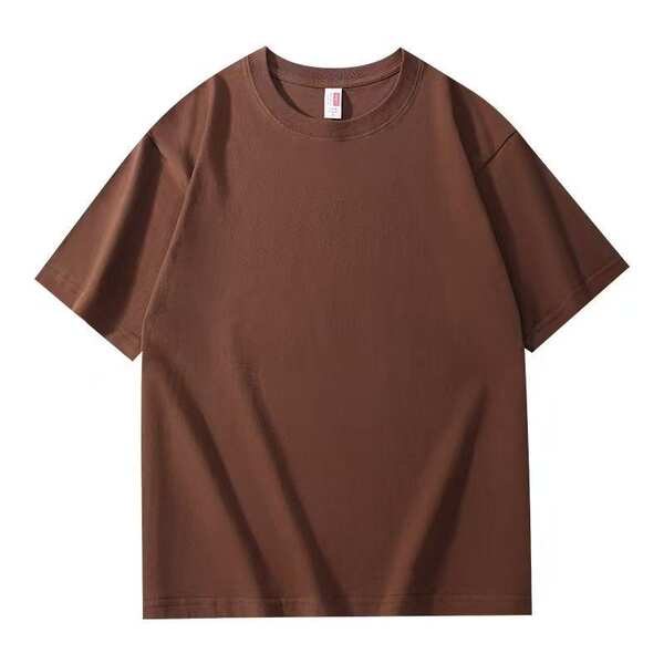 T-shirt de algodão curto de algodão personalizado logo de grupo vestido de grupo vestido de negócios DIY vestido de negócios vestido de corda de anúncio de cultura impressão