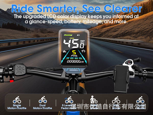 Fabricante atacado Ebycco bicicletas elétricas de dupla unidade 24*4.0 carrinho de montanha elétrico gorduroso