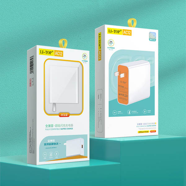Carregador de telemóvel certificado 3C compatível com a cabeça de carregamento Iqoo compatível com a cabeça de carregamento rápido de 120W