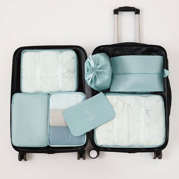 Kit de Organização de Viagem 7 Peças