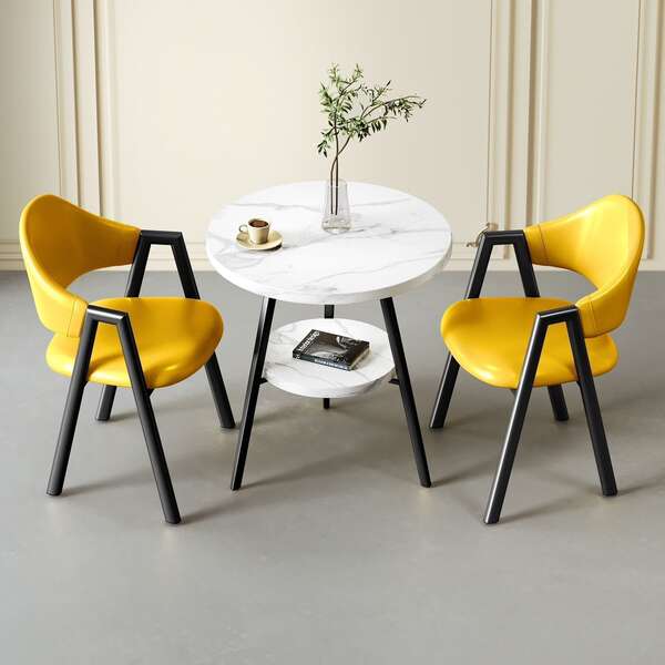 Cadeira de café convencional do Nordic Milk Tea Building com recepção simples para casa de pequeno tamanho