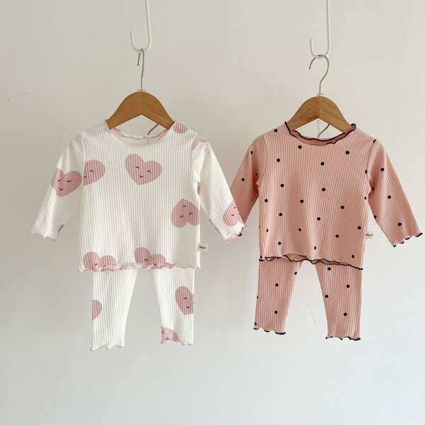 Conjunto de Pijama Infantil de Algodão