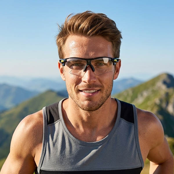 Óculos 009181 óculos de sol para homens e mulheres de corrida ao ar livre