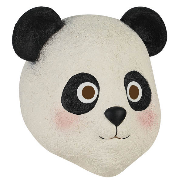 Halloween Crianças Personagens de Animação Vestir-se Panda Flores Máscaras Espetáculo Chapéu Animais Estranhos