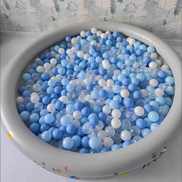 Fabricante fornece diretamente um milhão de bolas de mar coloridas macaron brinquedos para bebês para bebês para o parque infantil de basquetebol