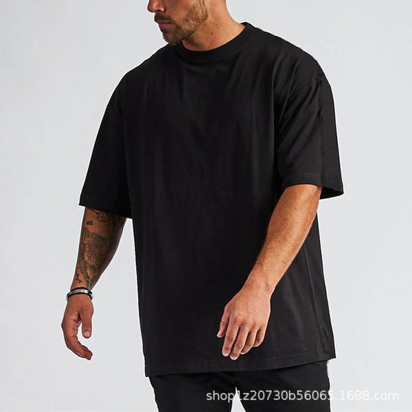Camiseta Masculina Oversized de Algodão