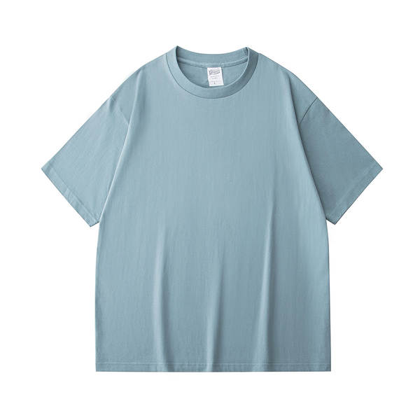 250 gramas de peso pesado japonês suave algodão puro T-shirt masculino e feminino T-shirt branco suave suave suave suave suave suave INS