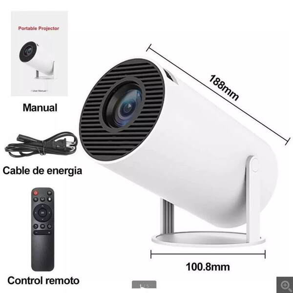 2026 Transfronteiriço HY300 Projector Simultâneo Projector Doméstico Projector Externo Mini Projector Conexão Telefone Explosivo