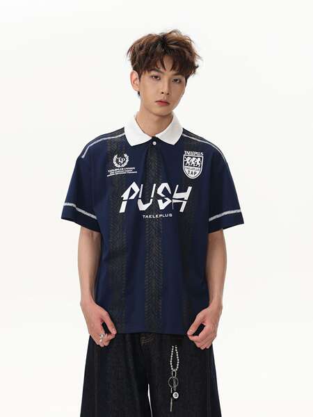 Vestido de verão de 2026, nova camiseta de esportes de estilo americano.