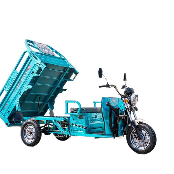 Carregador elétrico de três rodas 1.6m carregador de carga de cargas para agricultores adultos carregador elétrico de três rodas