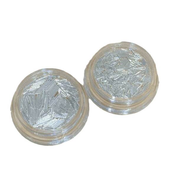 Nova linha de belezas ultra-finas de metal nocturno de barbacoa de luz refletiva de barbacoa de prata para as unhas