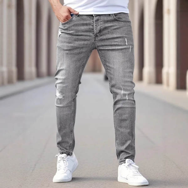 Calça Jeans Masculina Elástica
