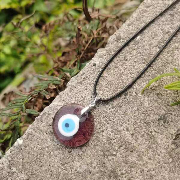 Colar de Olho Azul Turquesa