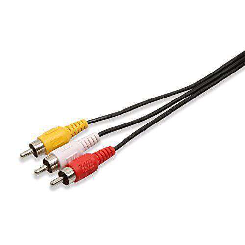 Suporte de vídeo S-Video MD4P Public/3RCA Public Video Line RCA Red Yellow e White Video Line