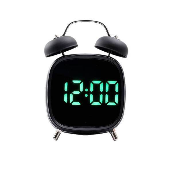 Relógio criativo de grande volume de metal de toque forte de relógio LED de levantamento difícil de relógio multifuncional GH8032 de toque de relógio