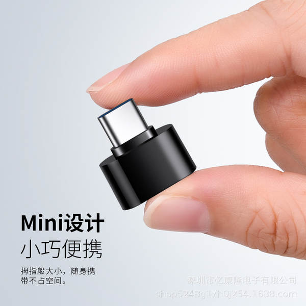 Adaptador USB para Type-C com OTG