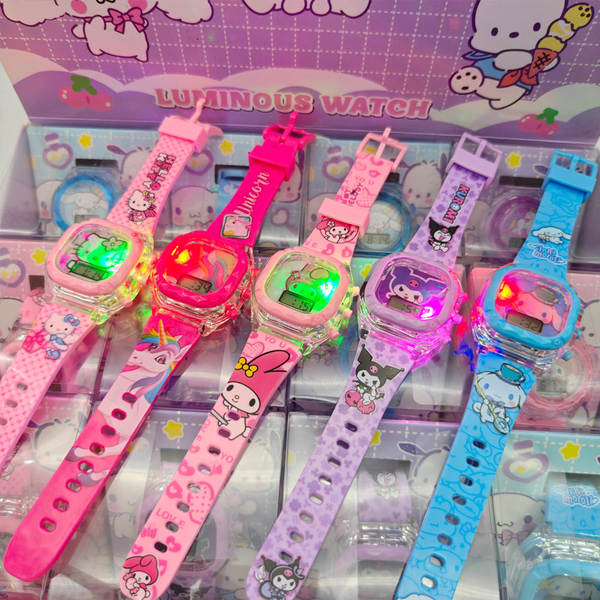 Relógio Iluminado Infantil Musical