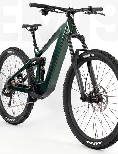 CYCTRAC Caminhão de Competição Softtail Duplo Conexão de Fibra de Carbono Bicicleta Elétrica Assistente EM19 Motor Intermediário M820