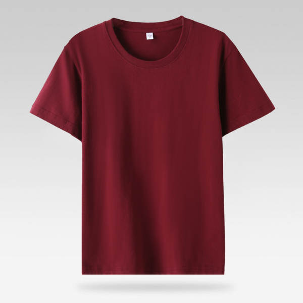 Vestido de algodão puro T-shirt homem impressão de mangas curtas Vestido de negócios de verão de anúncio de cultura T-shirt impressão de logotipo