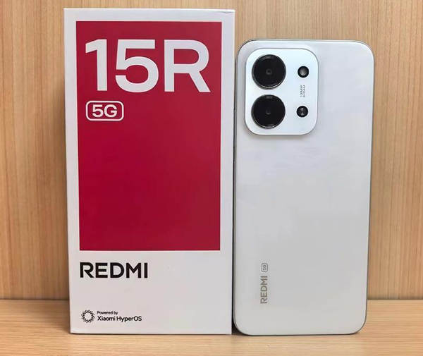 Novo Xiaomi Redmi Redmi 15R 5G celular inteligente para idosos grande fonte de som grande tela longa espera