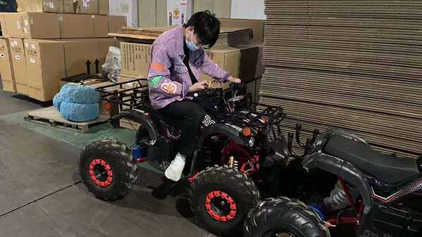 Exportação de carros de todo o terreno para adultos de neve motocicleta de quatro rodas para montanha carros de praia elétricos carros ELECTRIC ATV