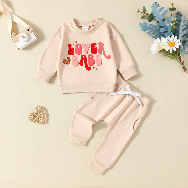 Conjunto de moletom infantil